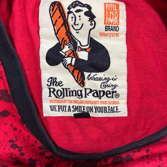 The Rolling Paper Brand Men’s T-Shirt - Picture 2 of 7